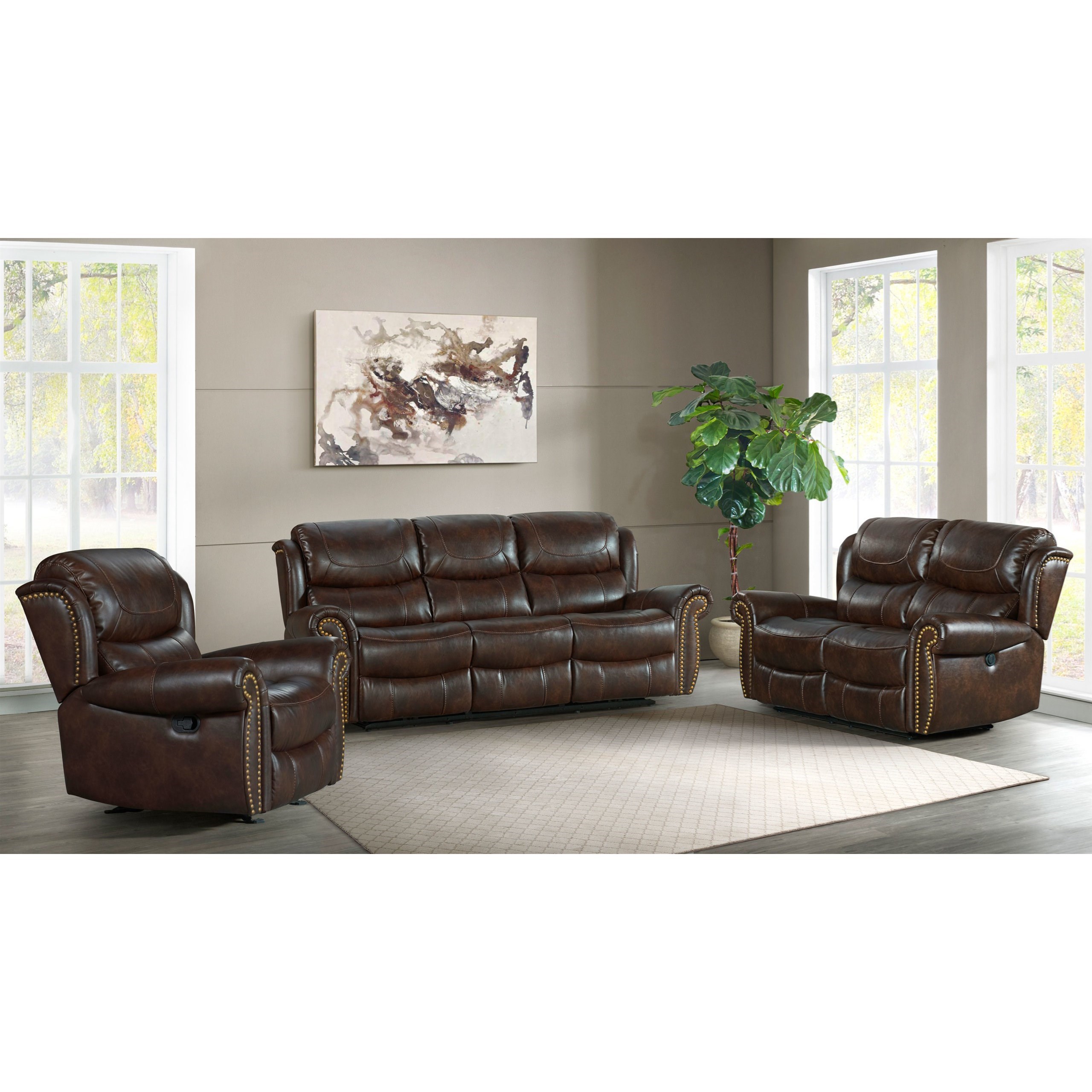 Intercon Hyde Park HK LS 268PR TOB C Traditional Power Reclining